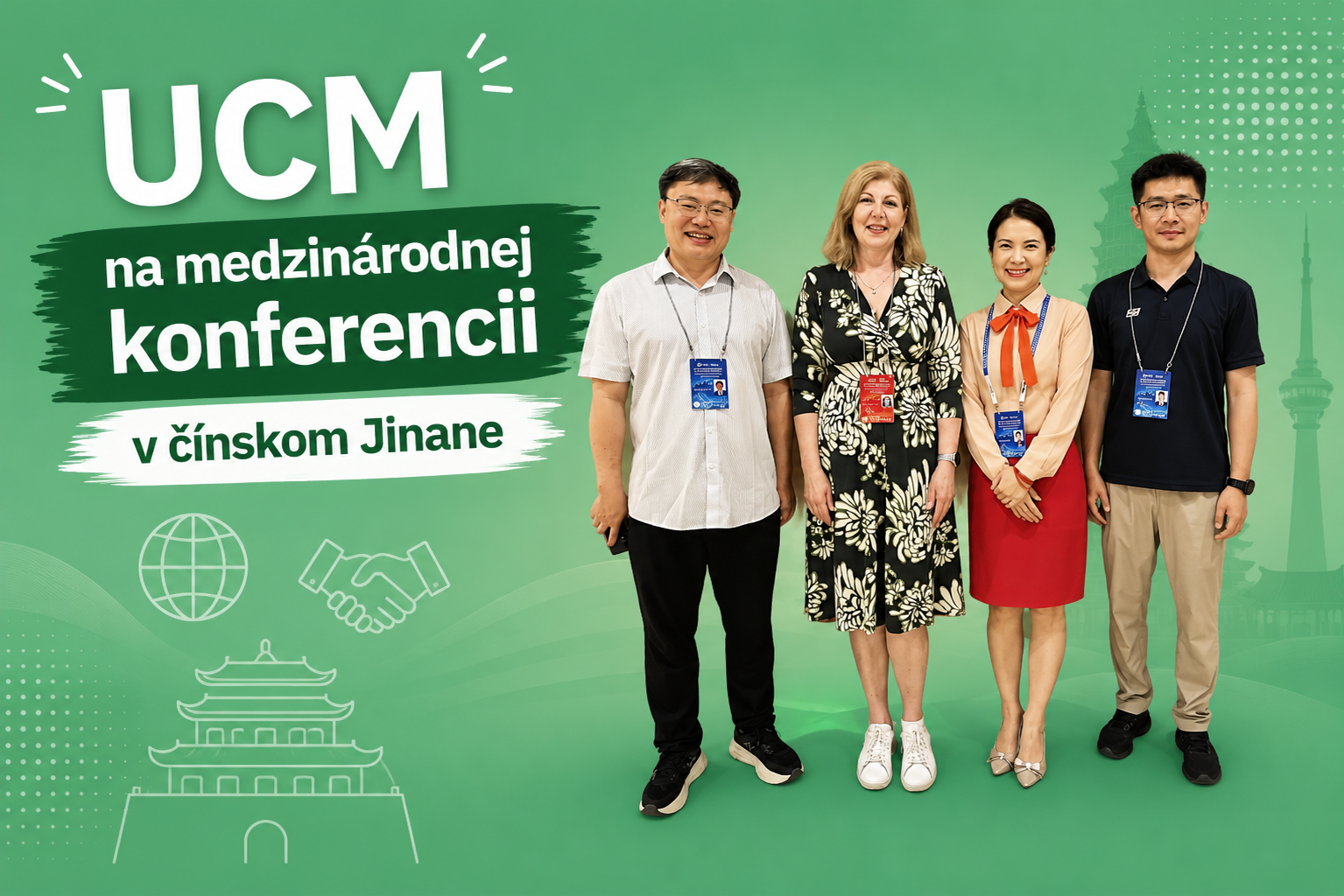 UCM na medzinárodnej konferencii v čínskom Jinane