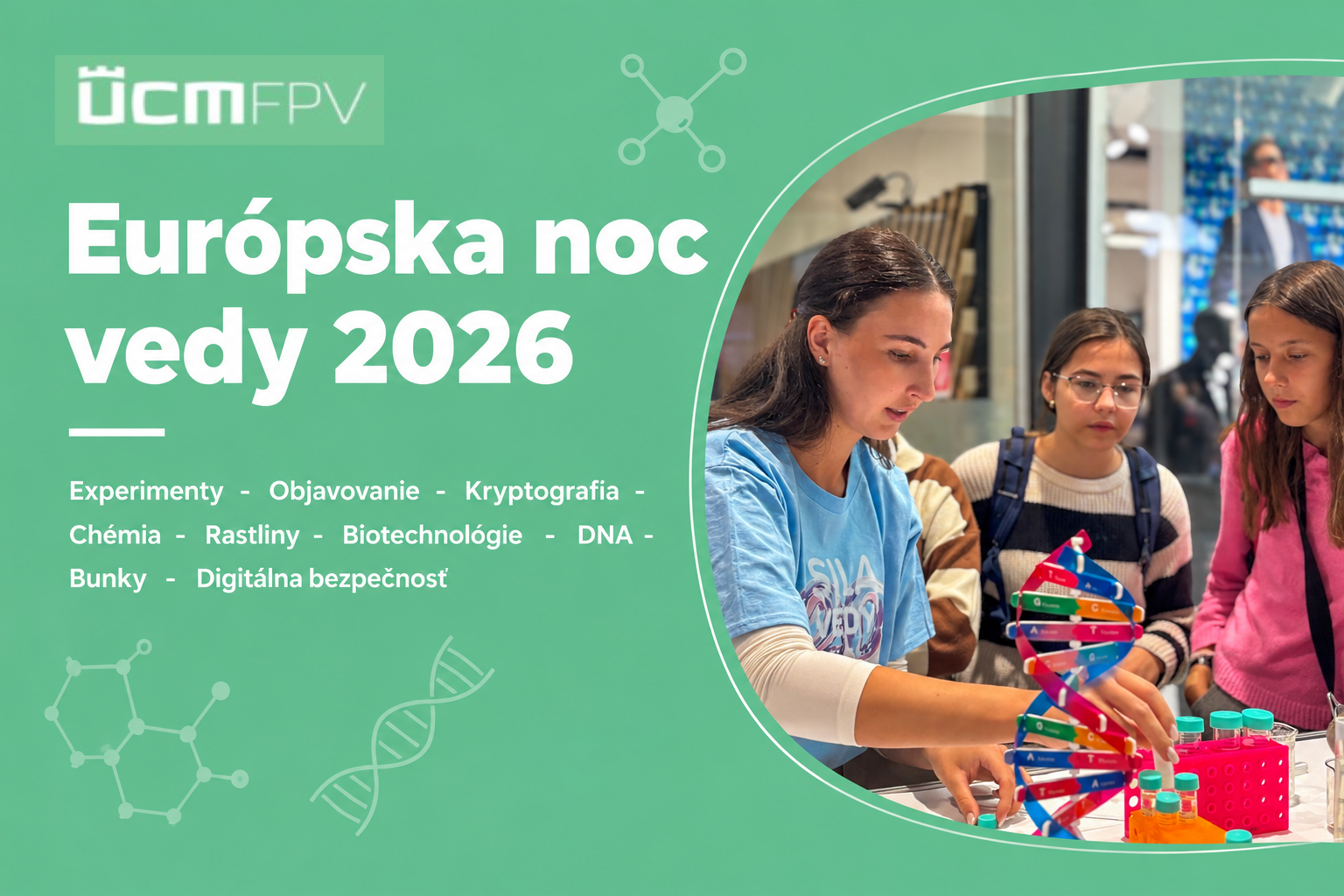 FPV UCM priniesla vedu bližšie k verejnosti na Európskej noci vedy 2026