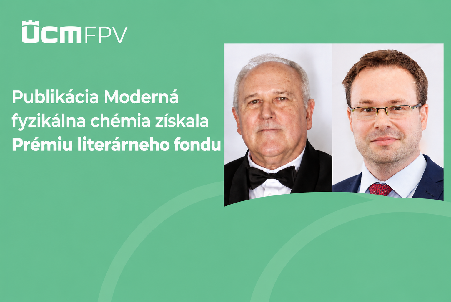 Publikácia Moderná fyzikálna chémia získala Prémiu Literárneho fondu