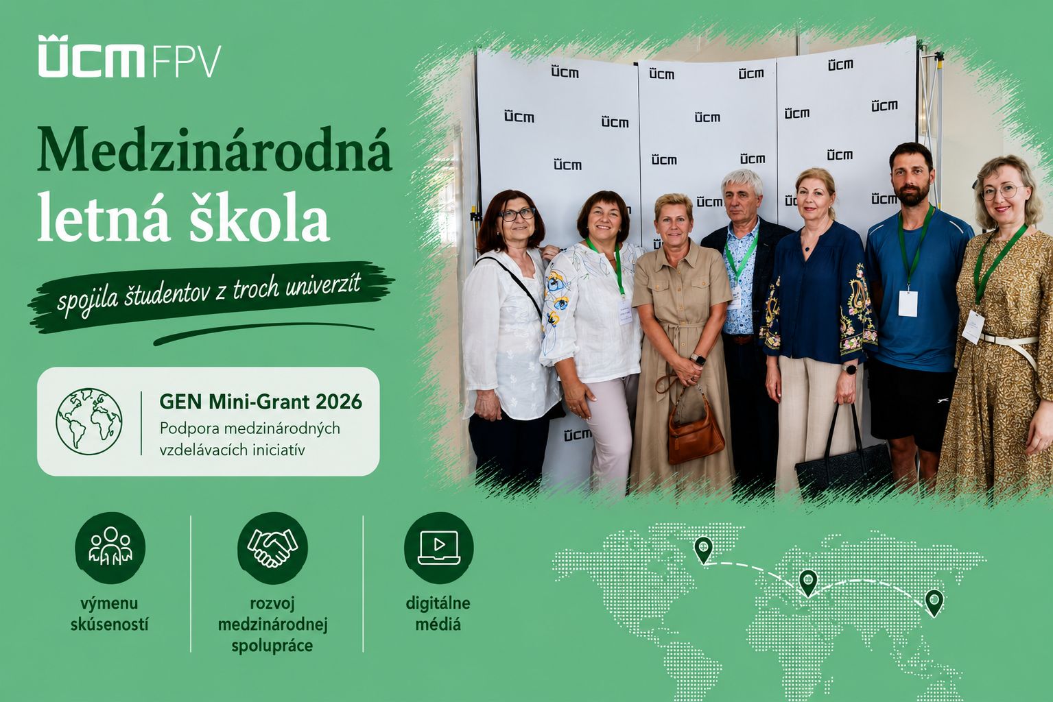 Medzinárodná letná škola spojila študentov z troch univerzít