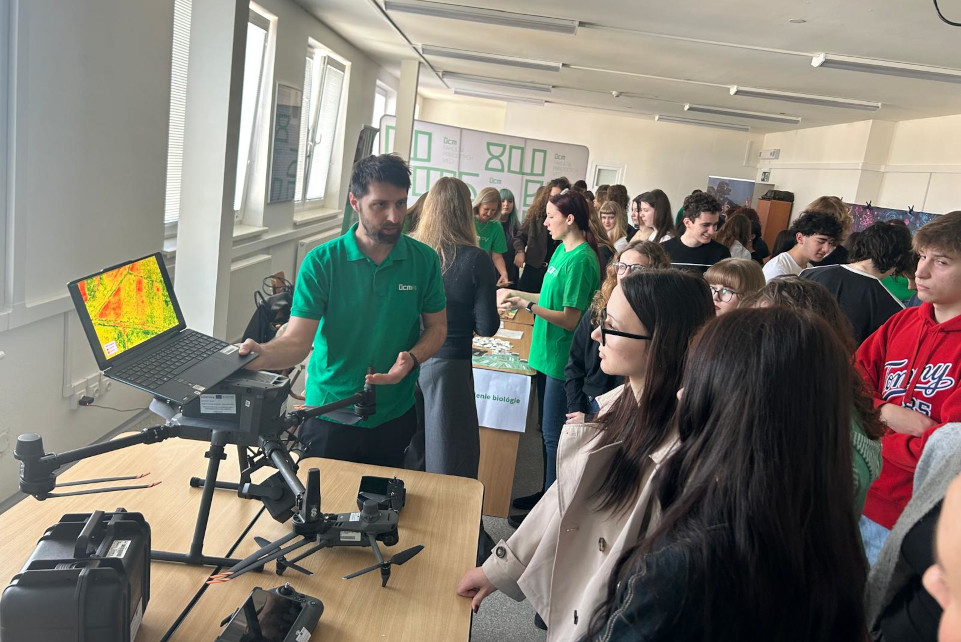 Návšteva študentov z Gymnázia Jána Baltazára Magina vo Vrbovom