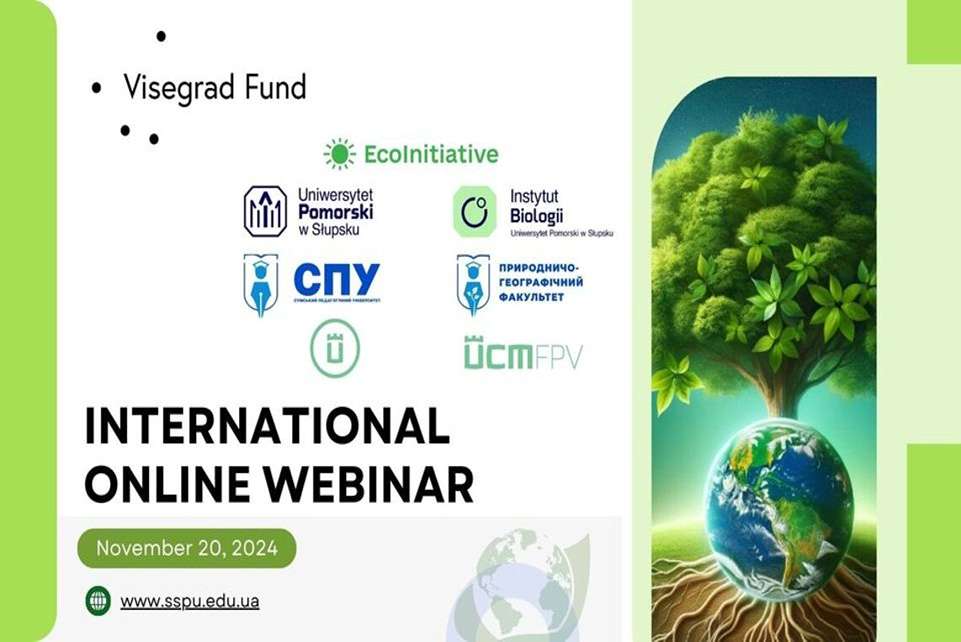 Online webinar projektu "Posilnenie eko-zručností prostredníctvom cezhraničnej spolupráce medzi V4 a Ukrajinou".