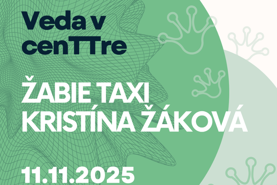 Pozvánka na podujatie Veda v cenTTre