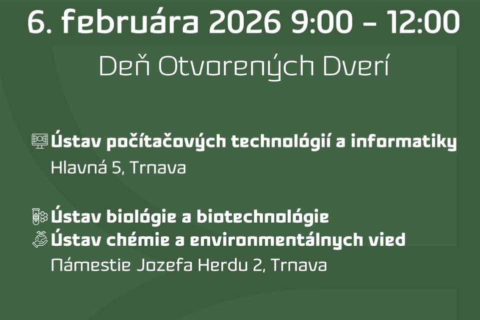 Deň Otvorených Dverí 6. Februára 2026